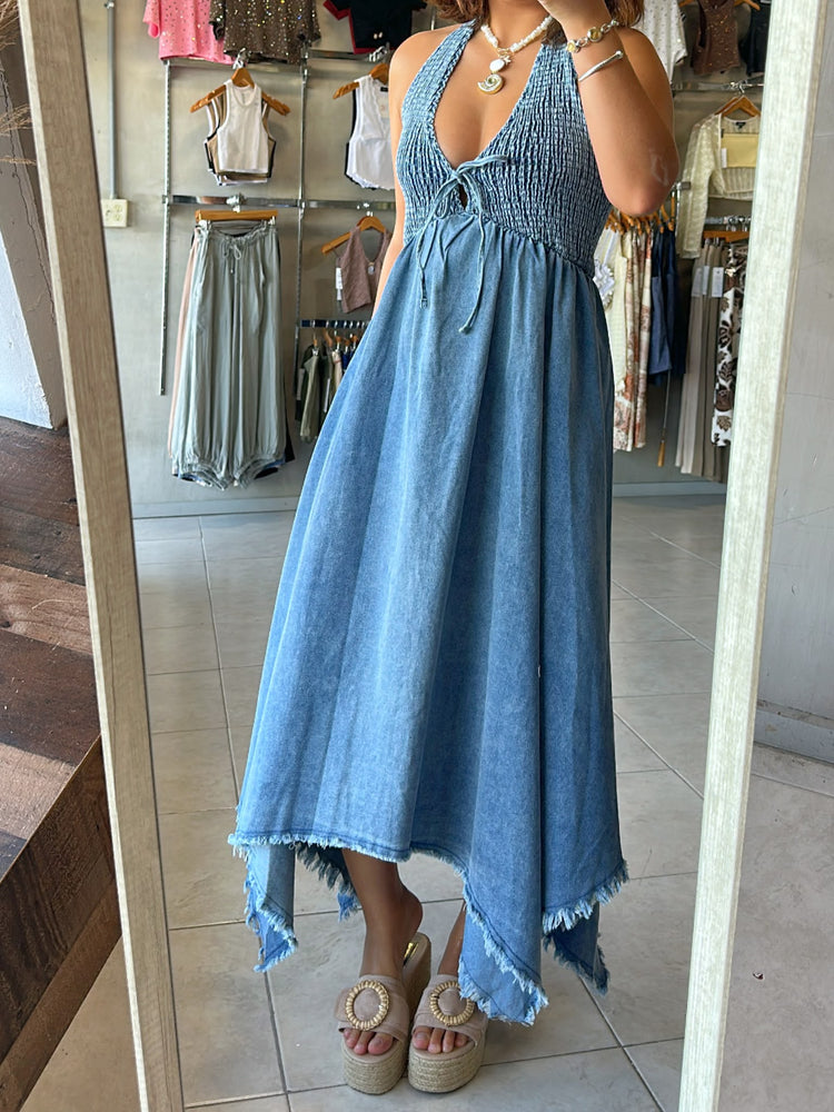Kristen Denim Dress