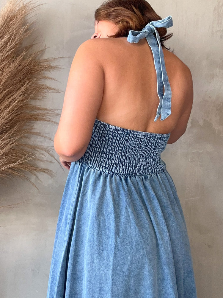 Kristen Denim Dress