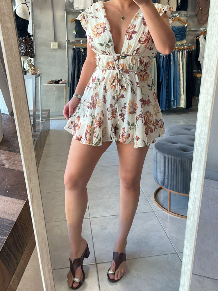 FINAL SALE - Palmer Floral Romper