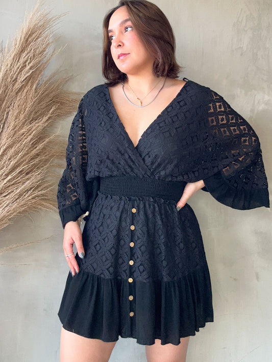 FINAL SALE - Crochet Dress