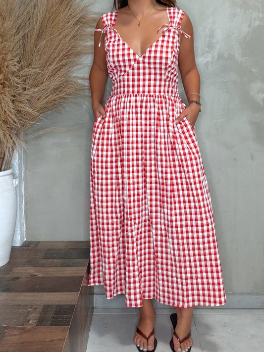Bianca Gingham Dress