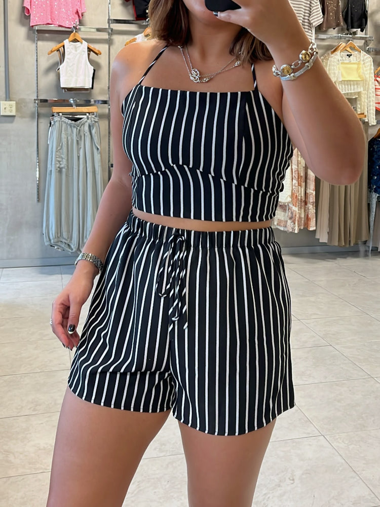 Maite Striped Set