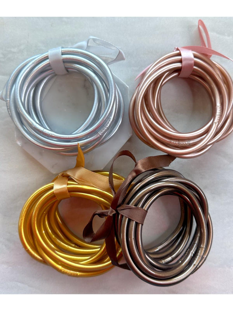 9pcs Jelly Bangles Set
