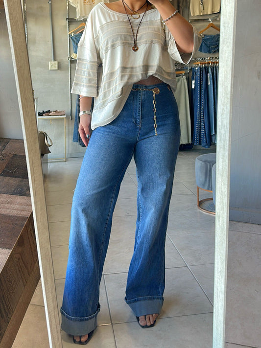 Noa Chain Belt Jean