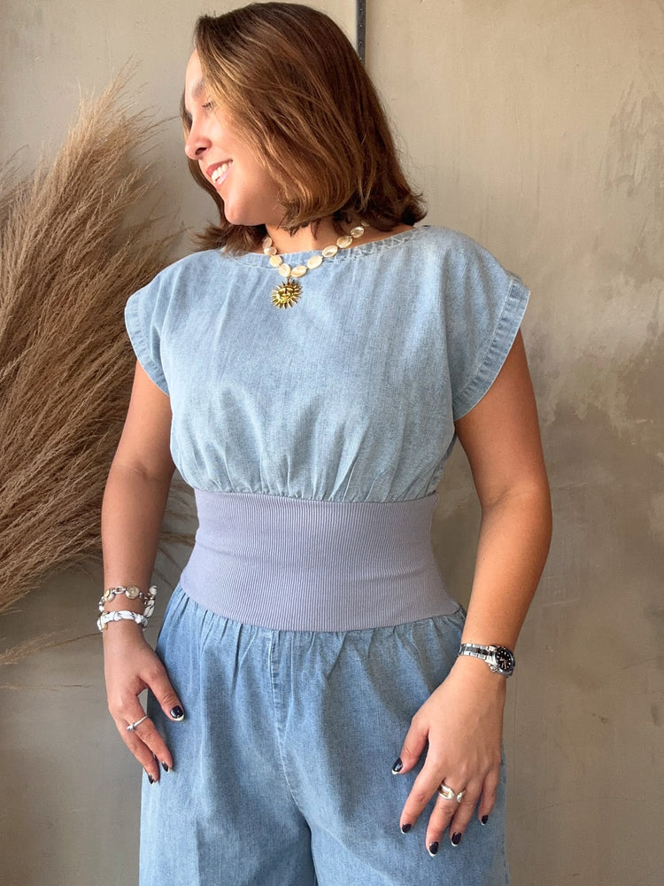Tatum Denim Jumpsuit