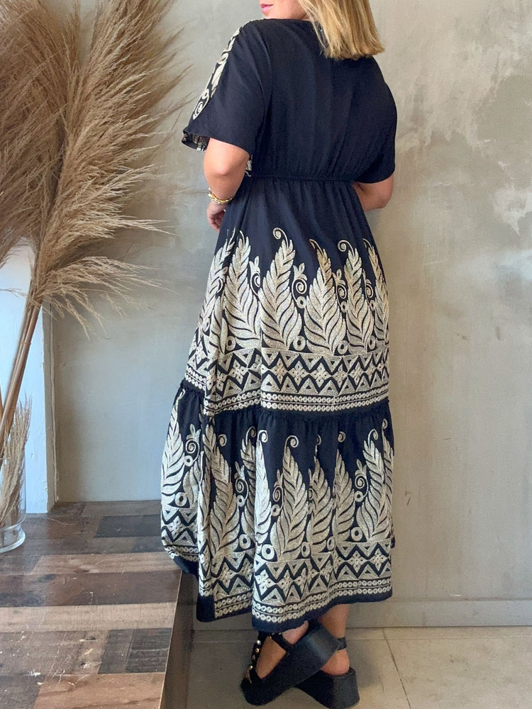 FINAL SALE - Printed Dress