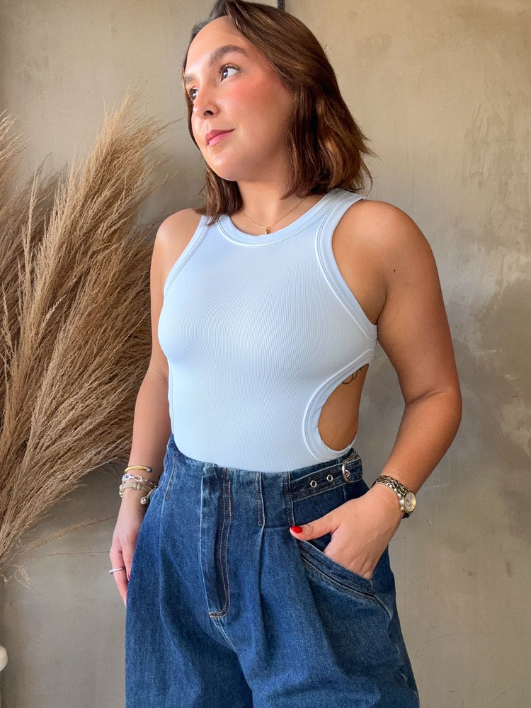 Amara Blue Bodysuit