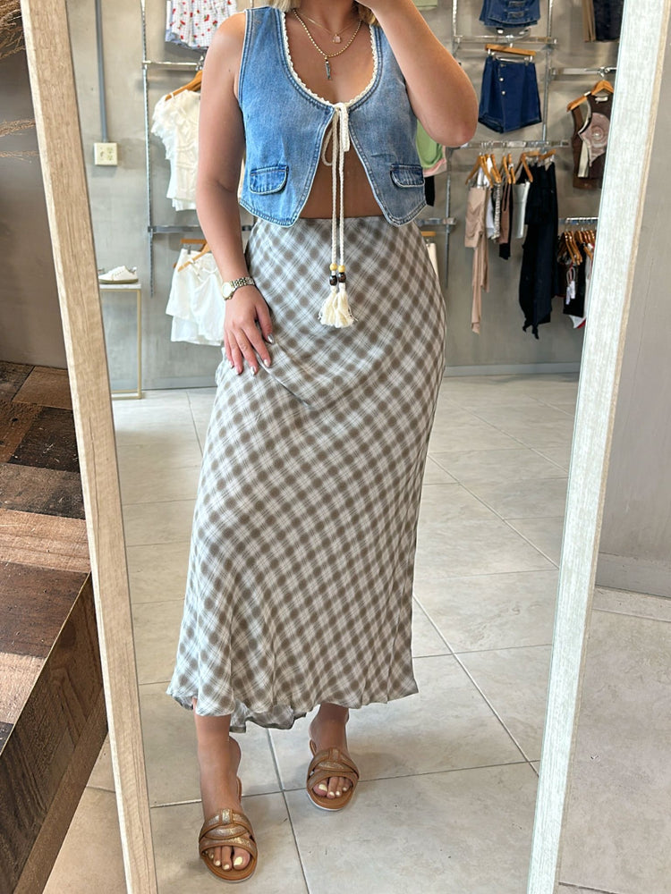 FINAL SALE - Ceci Denim Boho Vest