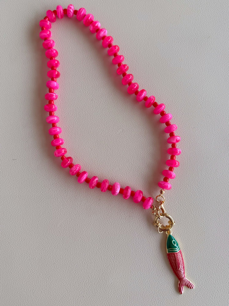 Fish Beads Necklace