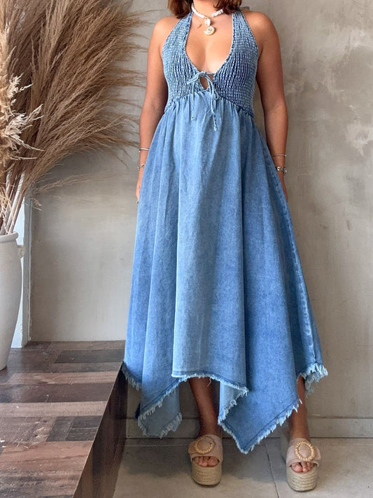 Kristen Denim Dress