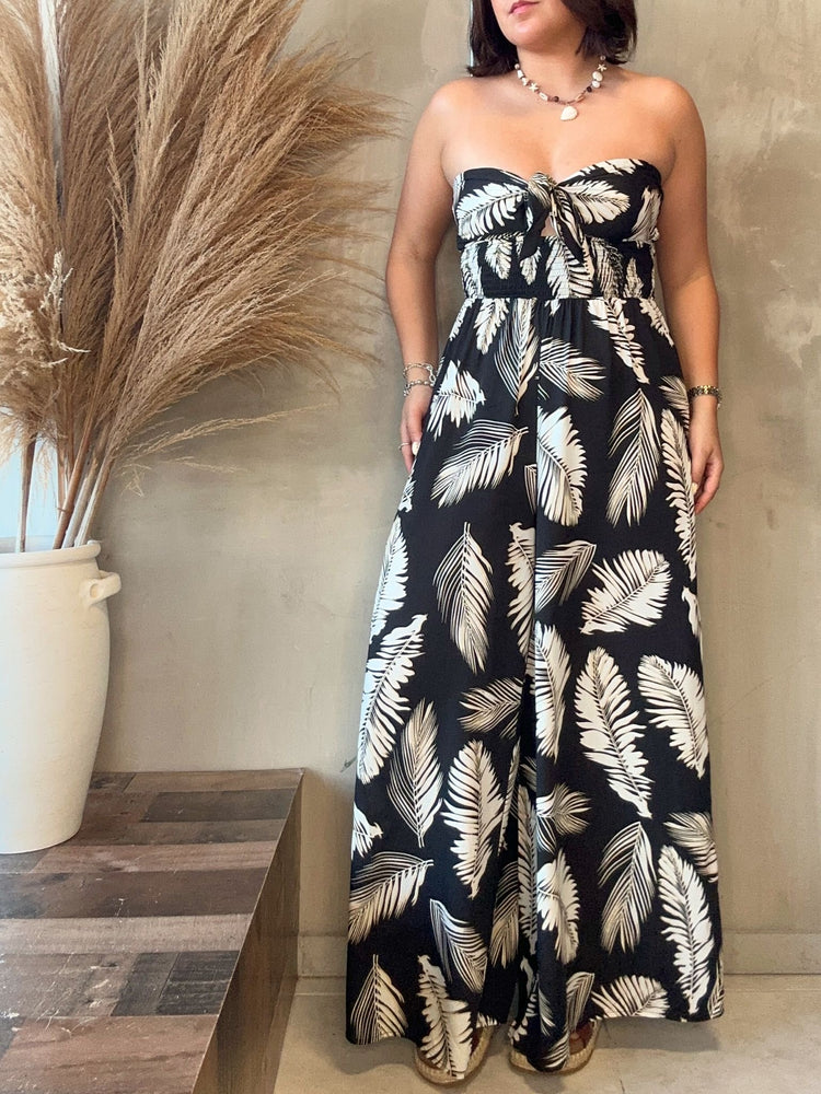 Araceli Leaf Jumpsuit