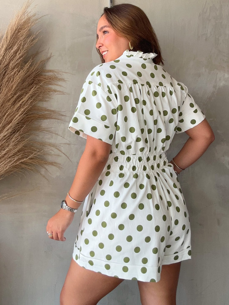 PREORDEN Estefania Polka Dots Romper