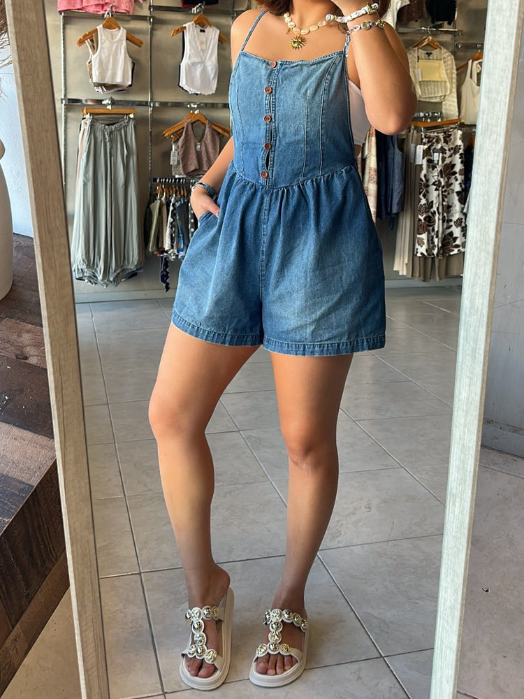 Ariel Denim Overall