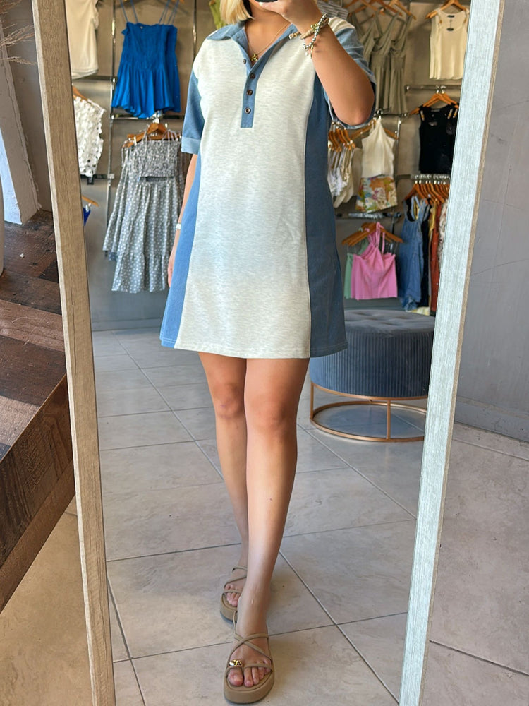 Crissy Denim Shirt Dress