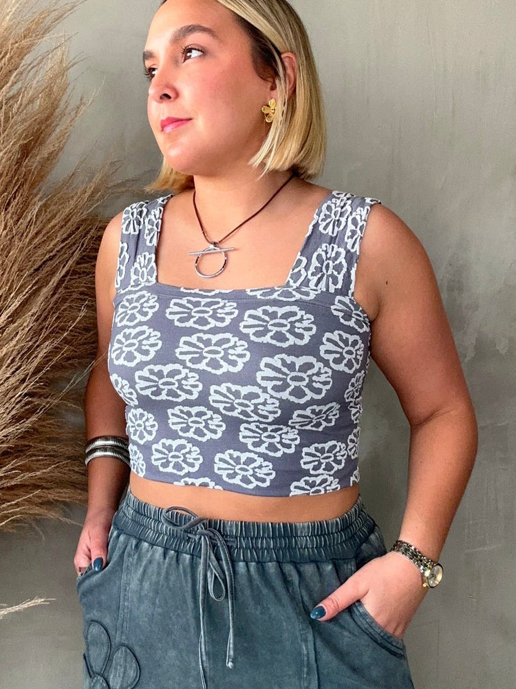 Madeline Floral Seamless Top