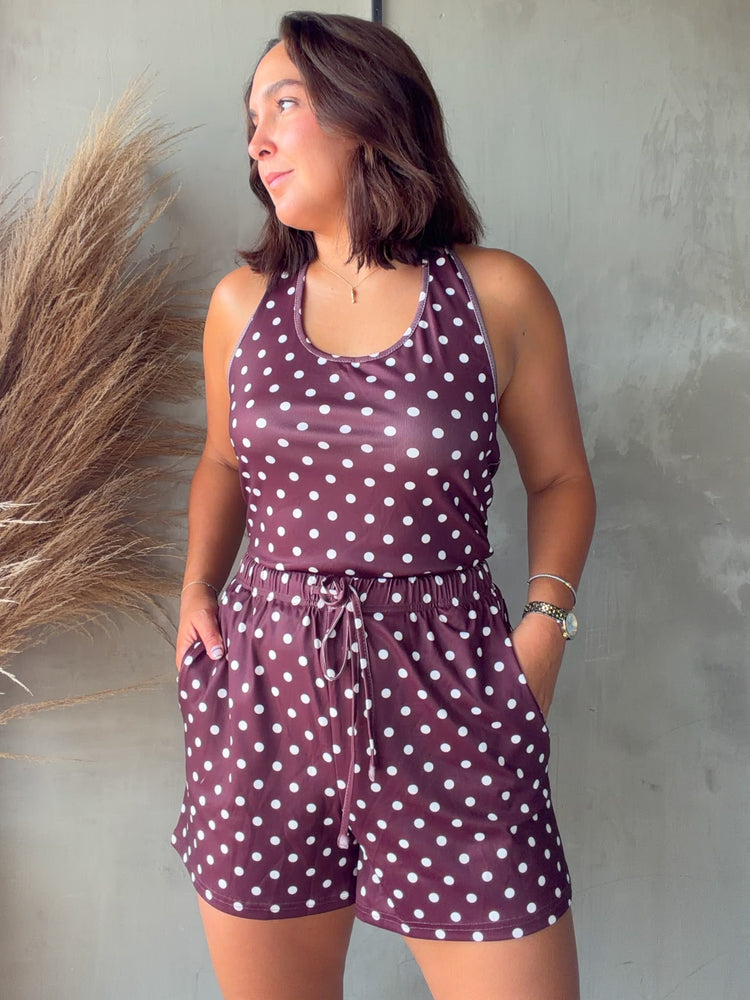 Espresso Polka Dots Set