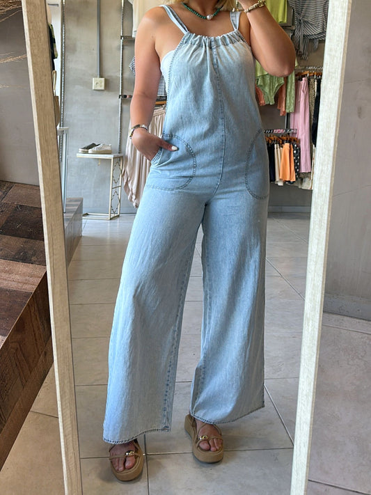 Paulina Denim Overall