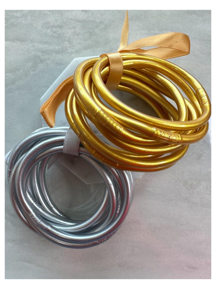 9pcs Jelly Bangles Set