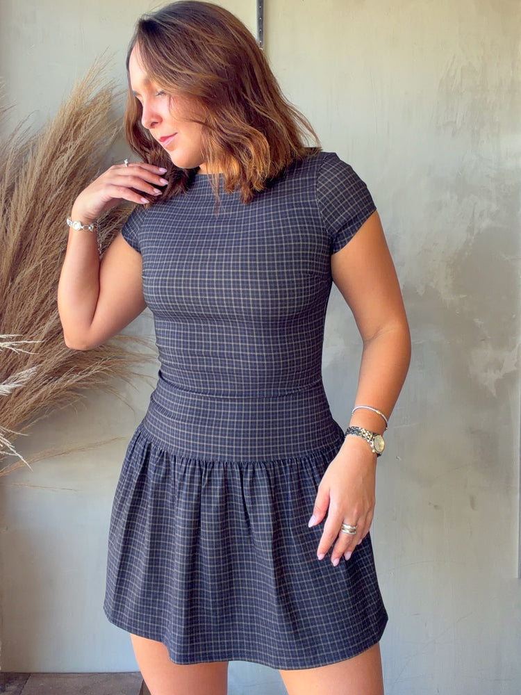 Gemma Plaid Dress