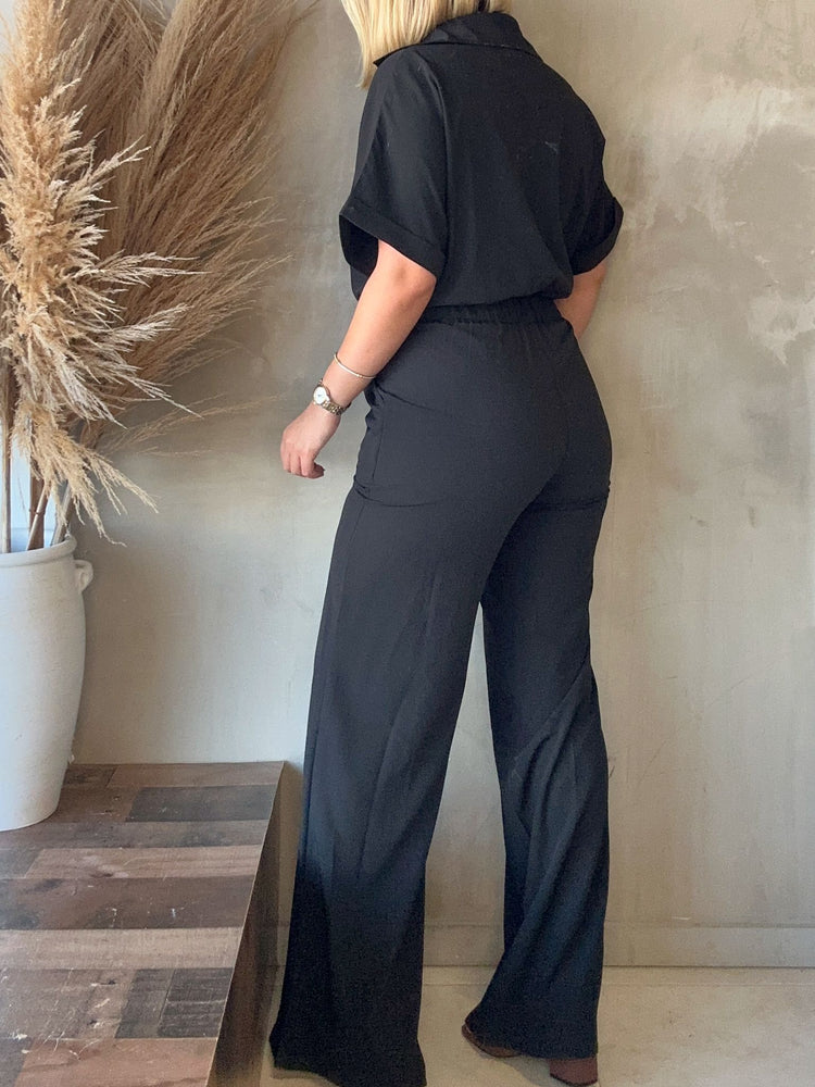 FINAL SALE - Onyx Black Jumpsuit