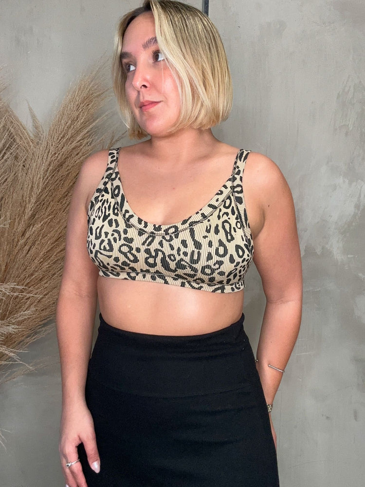 FINAL SALE - Raleigh Animal Print Bralette
