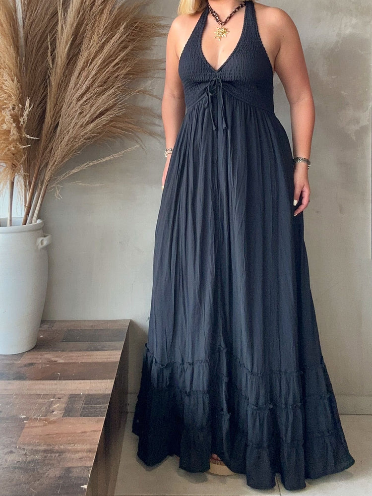 Irma Halter Maxi Dress