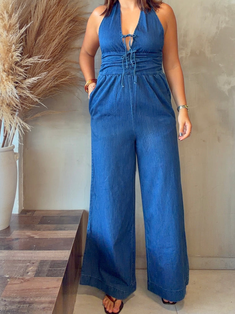 Kennedy Denim Jumpsuit