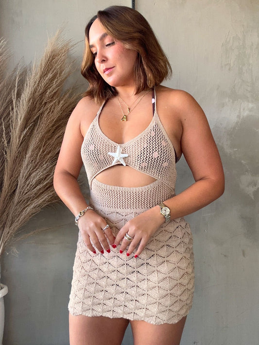 Estrella Crochet Dress