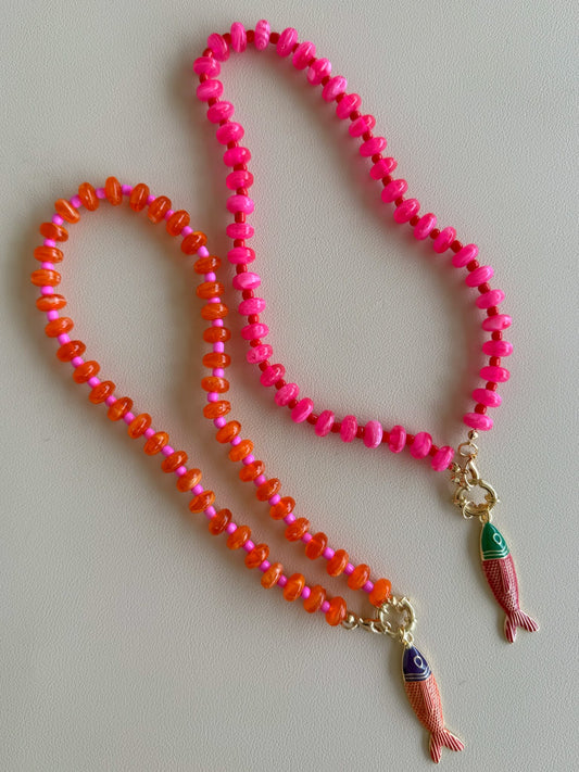 Fish Beads Necklace