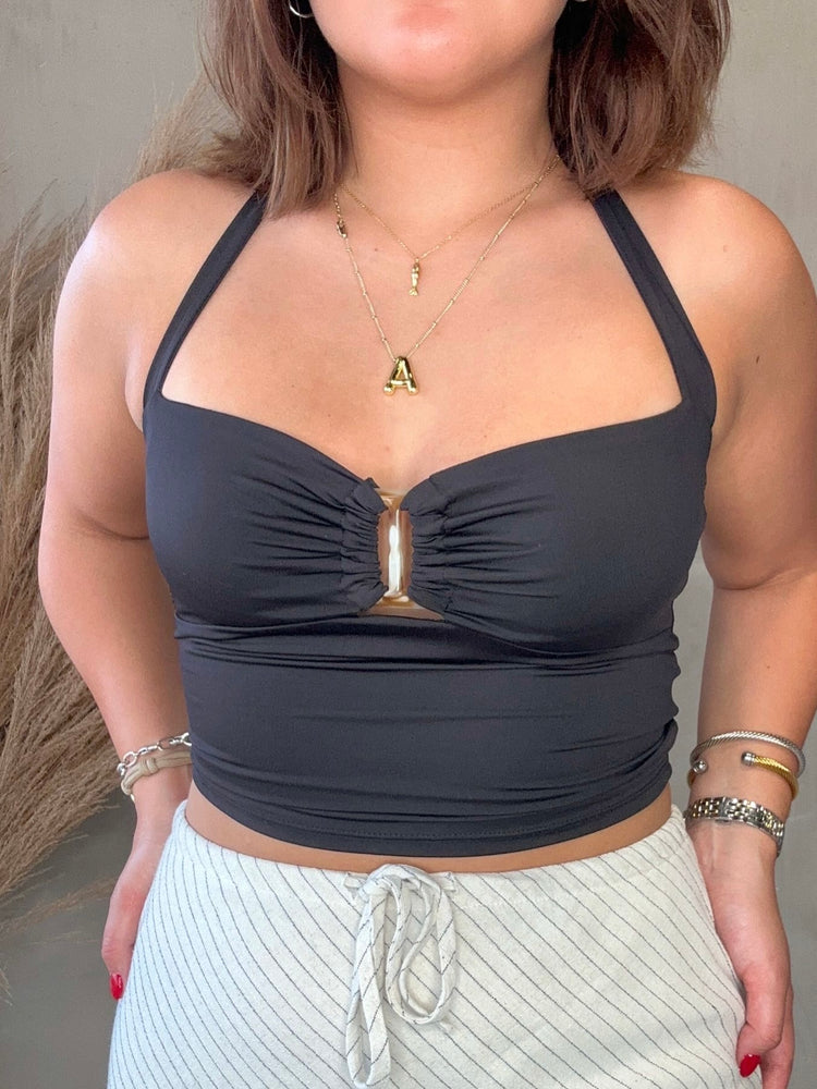 Chiara Black Top