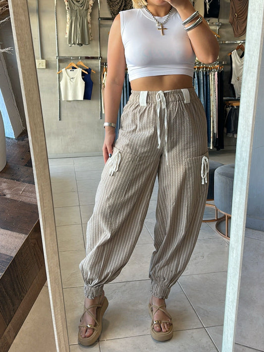 Calypso Striped Pants