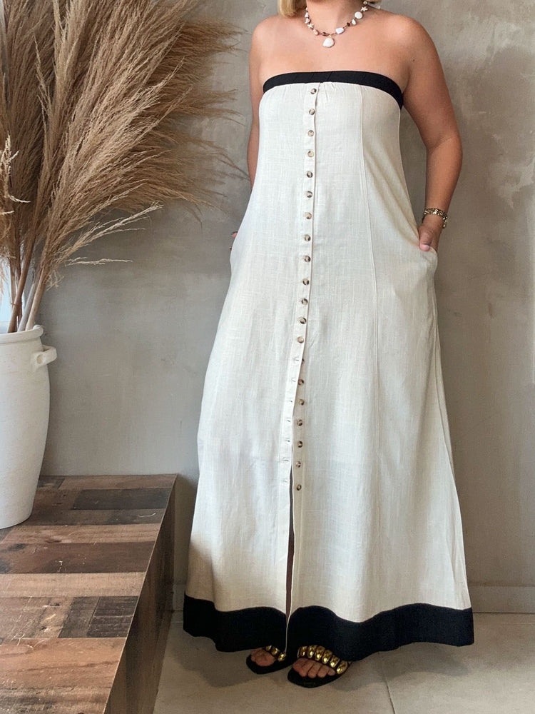Luisa Tube Maxi Dress