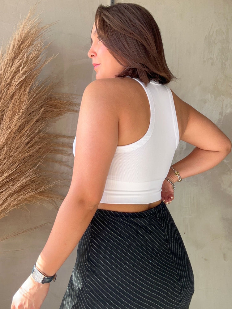 Genesis White Tank Top