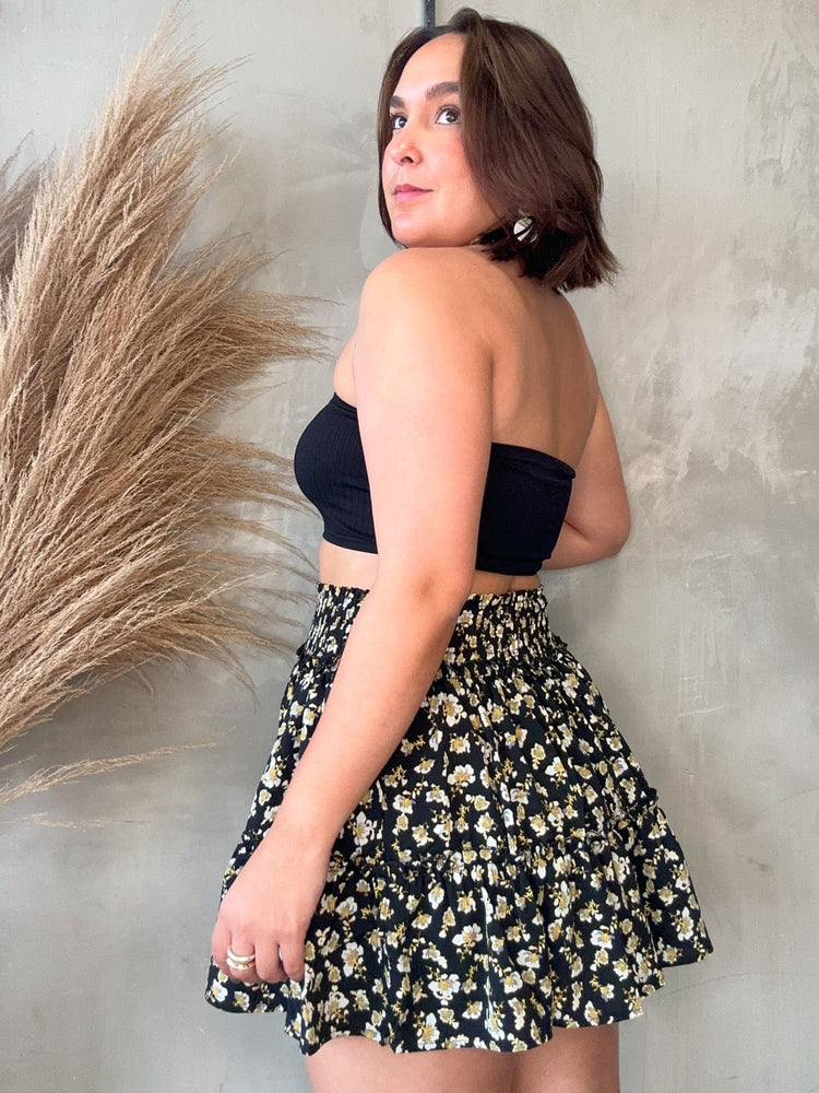 Kathia Black Tube Top
