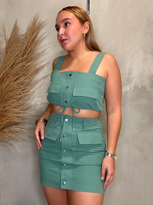 FINAL SALE - Maite Sage Set