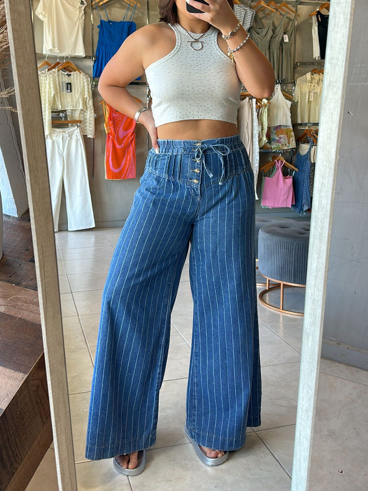 Seraphine Striped Jean