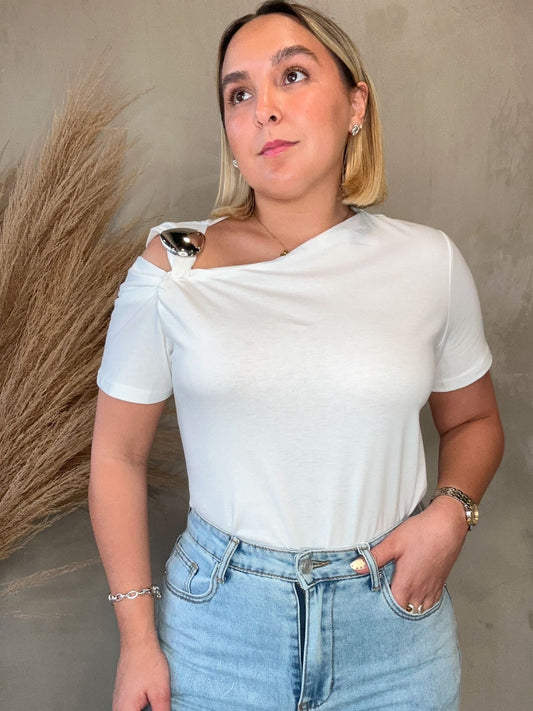 Lindsay Asymmetrical Tee