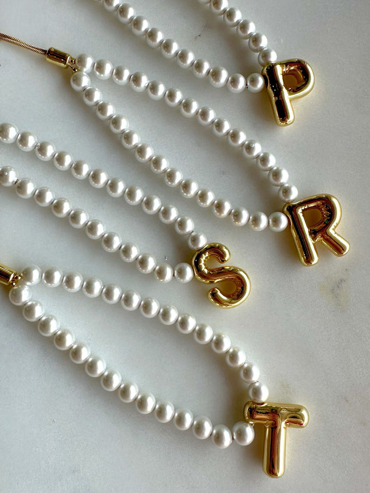Balloon Initial Bracelet