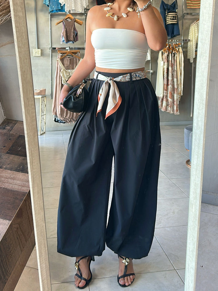 Avery Scarf Belt Pant