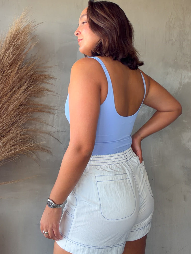 Belén Blue Bodysuit