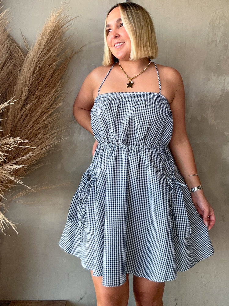 FINAL SALE - Marcella Gingham Dress
