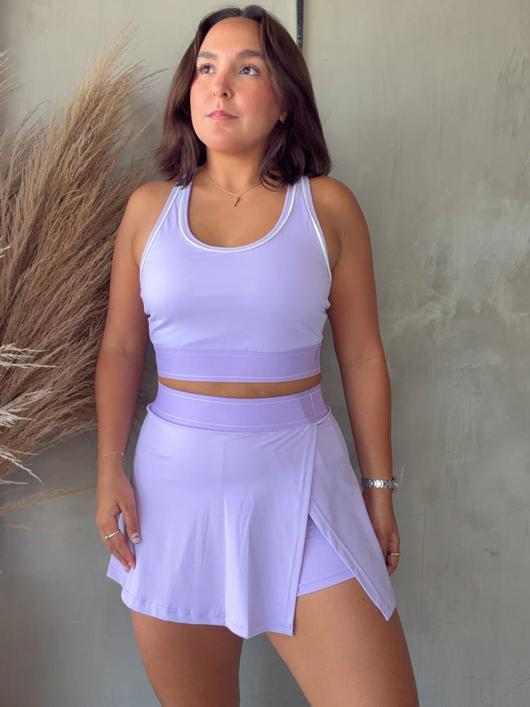 Becca Lilac Top & Skort Set