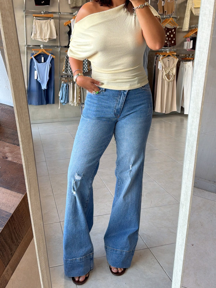 Simone Butter Yellow Top