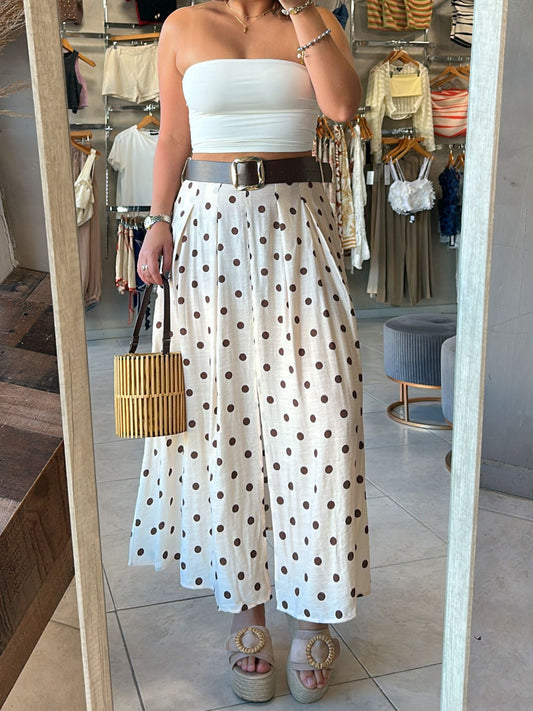 Eve Polka Skirt (includes belt)