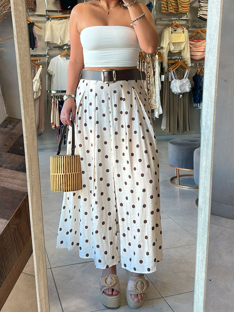 Eve Polka Skirt (includes belt)