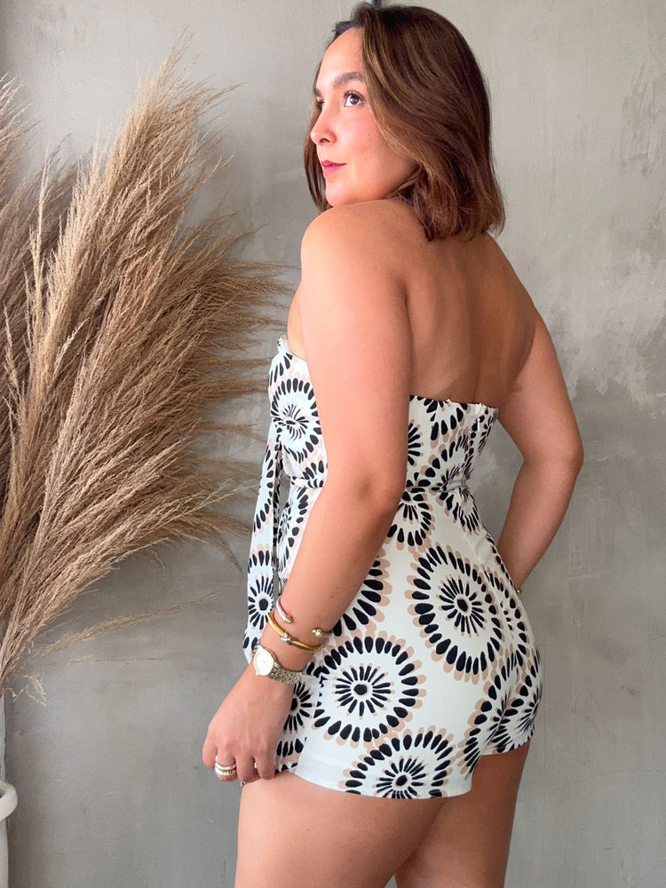 Ellen Printed Romper