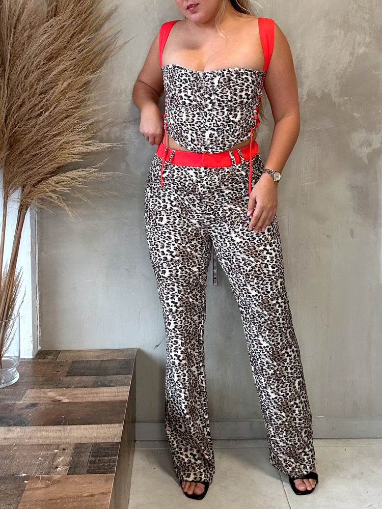 FINAL SALE - Christine Leo Corset & Pants Set