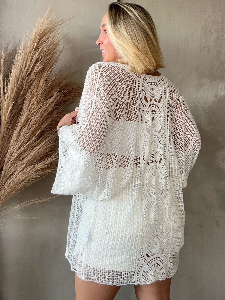 Milena Crochet Coverup