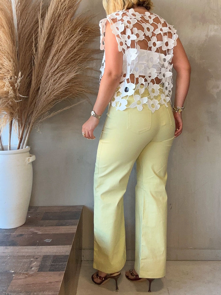 Hailey Butter Yellow Jean