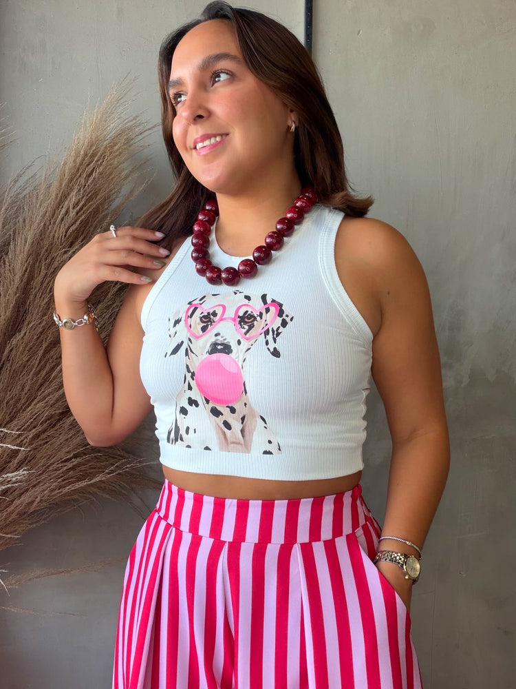 Dalmata Dog Tank Top
